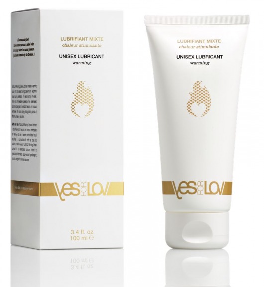 Лубрикант на водной основе с согревающим эффектом Warming Unisex Lubricant - 100 мл. - YESforLOV - купить с доставкой в Раменском
