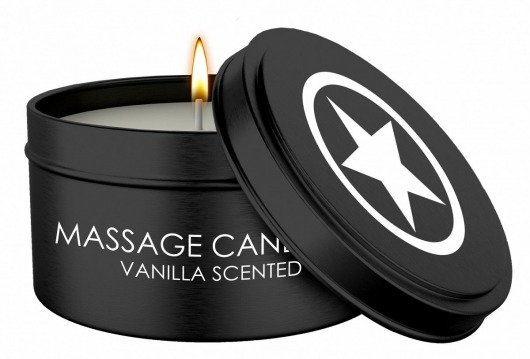 Массажная свеча с ароматом ванили Massage Candle - Shots Media BV - купить с доставкой в Раменском