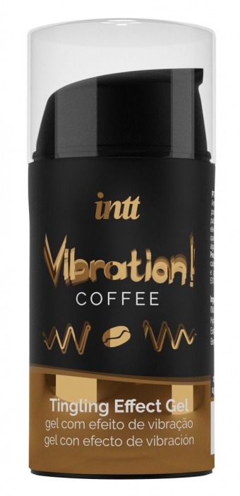 Жидкий интимный гель с эффектом вибрации Vibration! Coffee - 15 мл. - INTT - купить с доставкой в Раменском