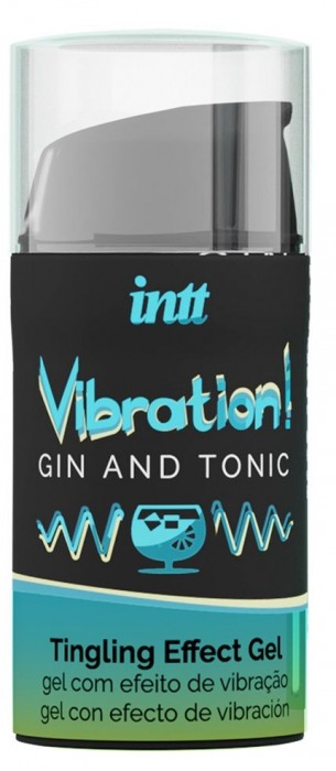 Жидкий интимный гель с эффектом вибрации Vibration! Gin   Tonic - 15 мл. - INTT - купить с доставкой в Раменском