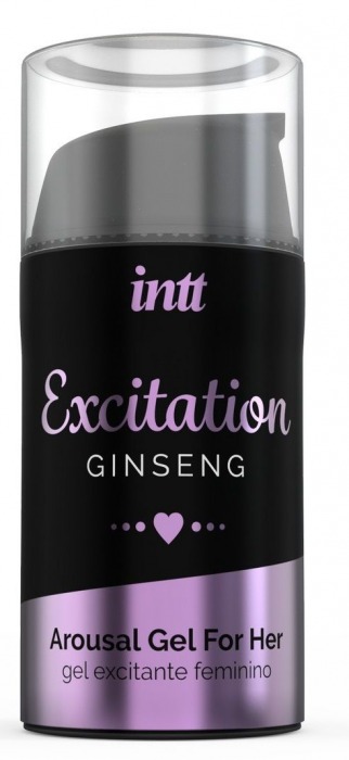 Женский возбуждающий интимный гель Excitation Ginseng - 15 мл. - INTT - купить с доставкой в Раменском