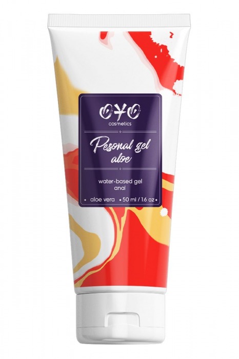 Анальная смазка на водной основе OYO Personal Gel Aloe - 50 мл. - OYO - купить с доставкой в Раменском