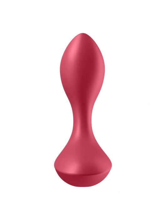 Красный вибромассажёр простаты Satisfyer Backdoor Lover - 14 см. - Satisfyer - в Раменском купить с доставкой