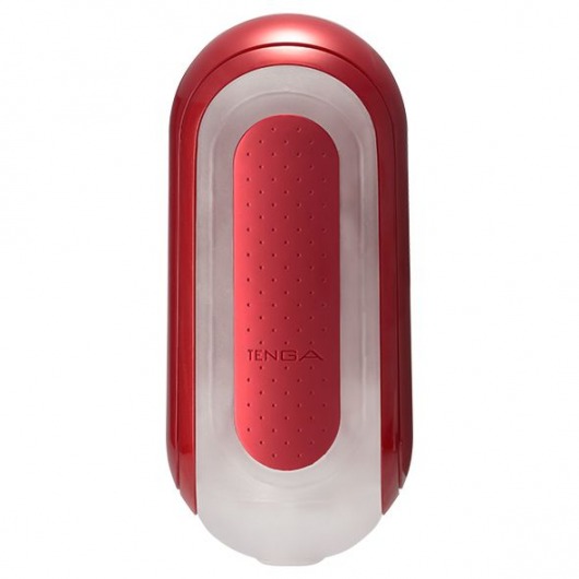 Красный мастурбатор Flip Zero Red   Warmer с подогревом - Tenga - в Раменском купить с доставкой