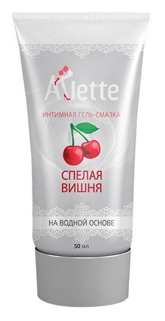 Интимная гель-смазка на водной основе Arlette  Спелая вишня  - 50 мл. - Arlette - купить с доставкой в Раменском