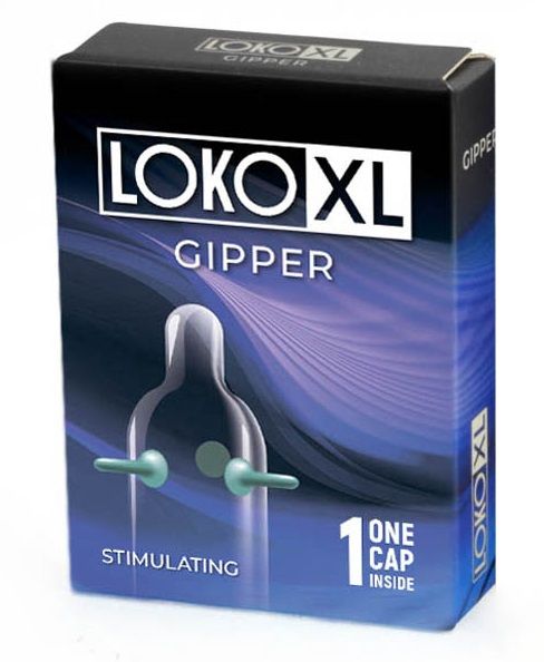 Стимулирующая насадка на пенис LOKO XL GIPPER - Sitabella - в Раменском купить с доставкой