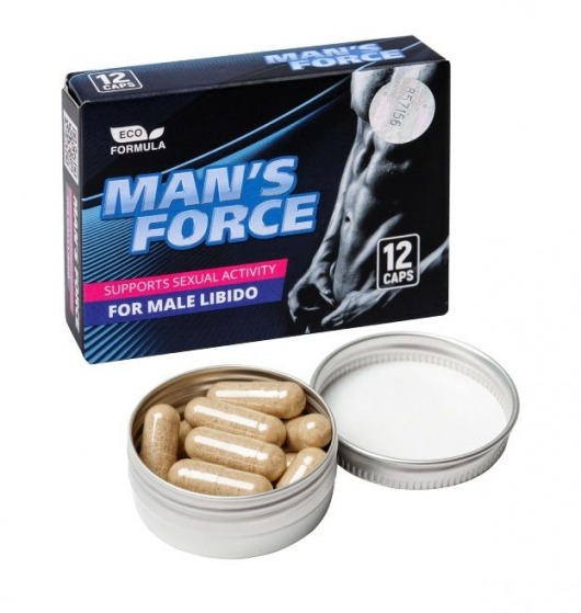 Пищевой концентрат для мужчин MANS FORCE  - 12 капсул - Sitabella - купить с доставкой в Раменском