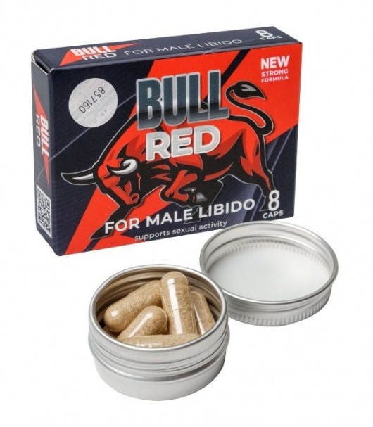 Пищевой концентрат для мужчин BULL RED - 8 капсул - Sitabella - купить с доставкой в Раменском