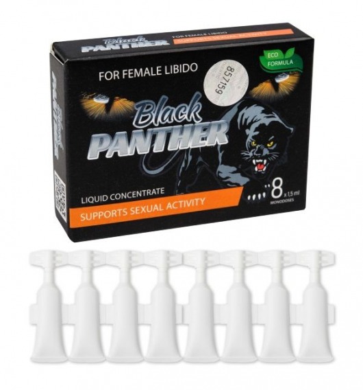 Пищевой концентрат для женщин BLACK PANTER - 8 монодоз (по 1,5 мл.) - Sitabella - купить с доставкой в Раменском