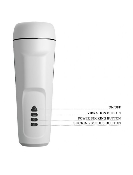 Вибромастурбатор Sienna с функцией всасывания - Baile - в Раменском купить с доставкой