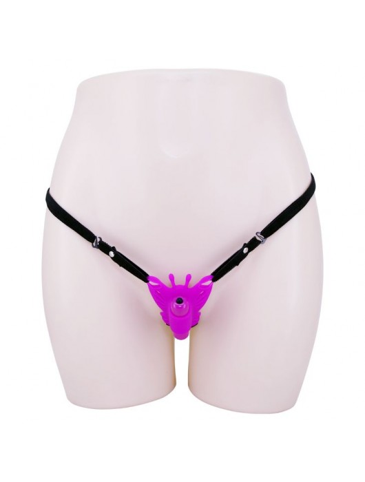 Лиловая вибробабочка на ремешках Sloane - Baile