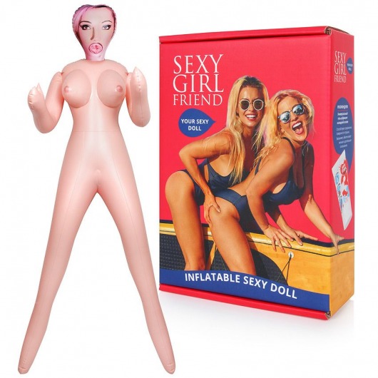 Надувная секс-кукла  Анджелина - Bior toys - в Раменском купить с доставкой