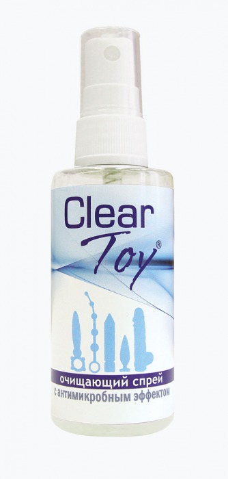 Очищающий спрей Clear Toy с антимикробным эффектом - 100 мл. - Биоритм - купить с доставкой в Раменском