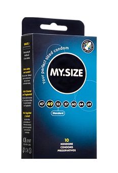 Презервативы MY.SIZE размер 49 - 10 шт. - My.Size - купить с доставкой в Раменском