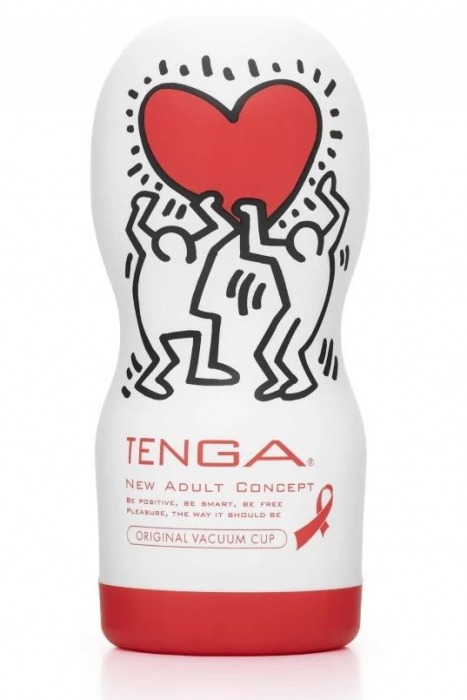 Мастурбатор Keith Haring Cup Deep Throat - Tenga - в Раменском купить с доставкой