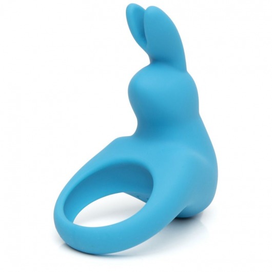 Голубое эрекционное виброкольцо Happy Rabbit Rechargeable Rabbit Cock Ring - Happy Rabbit - в Раменском купить с доставкой