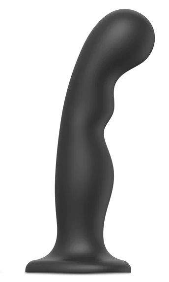 Черная насадка Strap-On-Me Dildo Plug P G size XXL - Strap-on-me - купить с доставкой в Раменском