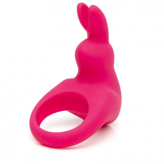 Розовое эрекционное виброкольцо Happy Rabbit Rechargeable Rabbit Cock Ring - Happy Rabbit - в Раменском купить с доставкой