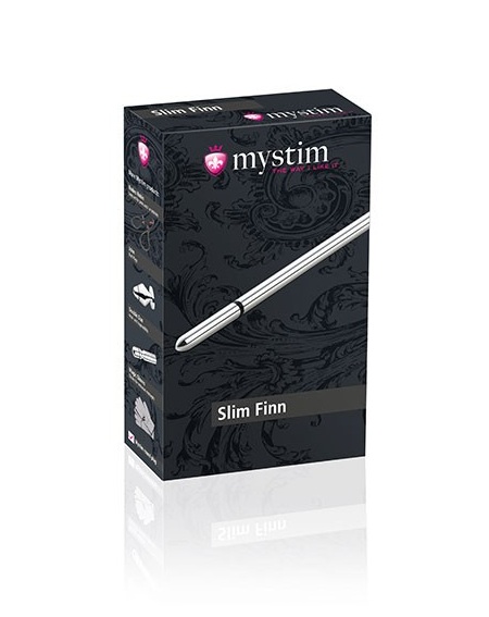 Зонд для электростимуляции уретры Slim Finn - 15 см. - MyStim - купить с доставкой в Раменском