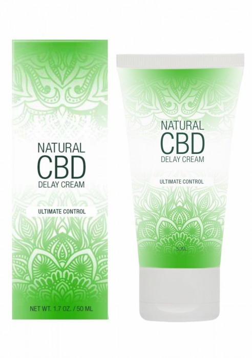 Крем-пролонгатор Natural CBD Delay Cream - 50 мл. - Shots Media BV - купить с доставкой в Раменском