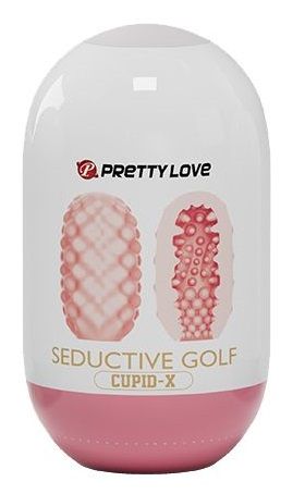 Розовый мастурбатор-яйцо Seductive Golf - Baile - в Раменском купить с доставкой