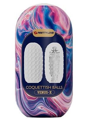 Мастурбатор в форме яйца Coquettish Balls - Baile - в Раменском купить с доставкой