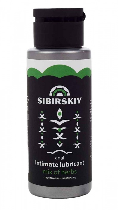 Анальный лубрикант на водной основе SIBIRSKIY с ароматом луговых трав - 100 мл. - Sibirskiy - купить с доставкой в Раменском