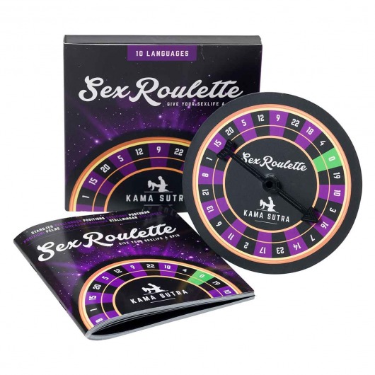 Настольная игра-рулетка Sex Roulette Kamasutra - Tease&Please - купить с доставкой в Раменском