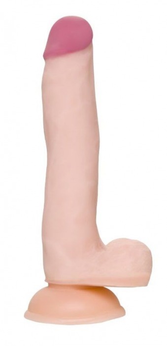 Телесный фаллоимитатор-реалистик Minc - 21 см. - A-toys купить с доставкой в интернет-магазине Orgasmix в Раменском Телесный фаллоимитатор-реалистик Minc - 21 см. - A-toys