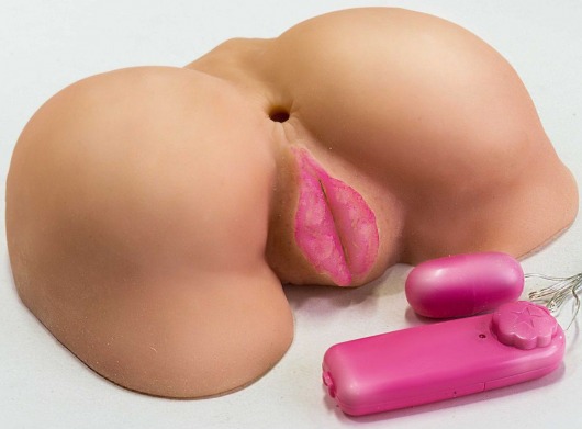Вибровагина с двумя отверстиями и с выносным пультом - LOVETOY (А-Полимер) - в Раменском купить с доставкой
