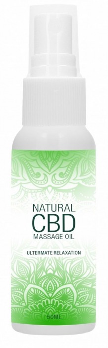 Массажное масло Natural CBD Massage Oil - 50 мл. - Shots Media BV - купить с доставкой в Раменском