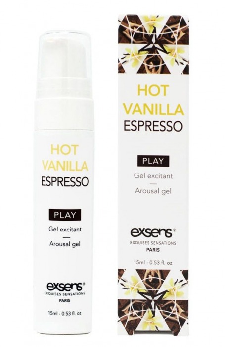 Возбуждающий гель Hot Vanilla Espresso Arousal Gel - 15 мл. - Exsens - купить с доставкой в Раменском