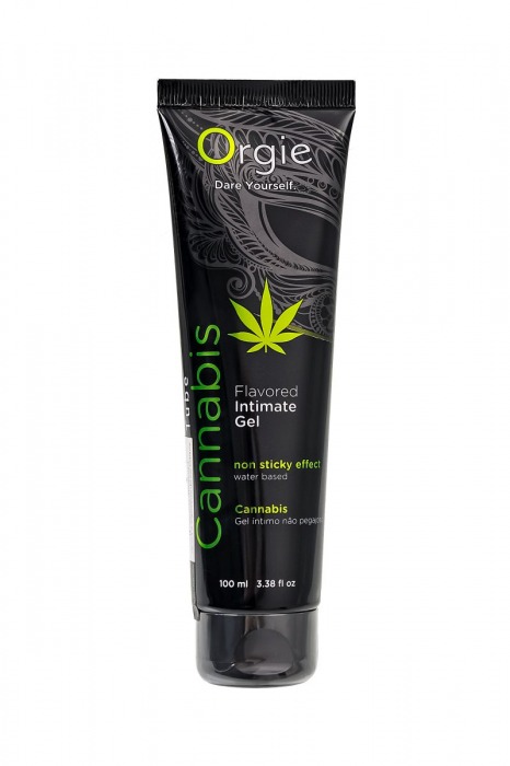 Интимный гель на водной основе ORGIE Lube Tube Cannabis - 100 мл. - ORGIE - купить с доставкой в Раменском