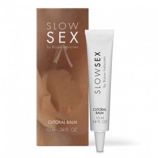 Бальзам для клитора Slow Sex Clitoral Balm - 10 мл. - Bijoux Indiscrets - купить с доставкой в Раменском