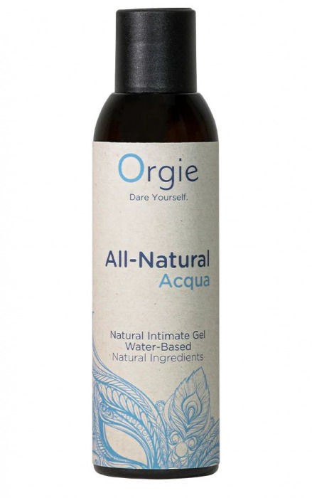 Интимный гель на водной основе Orgie All-Natural Acqua - 150 мл. - ORGIE - купить с доставкой в Раменском
