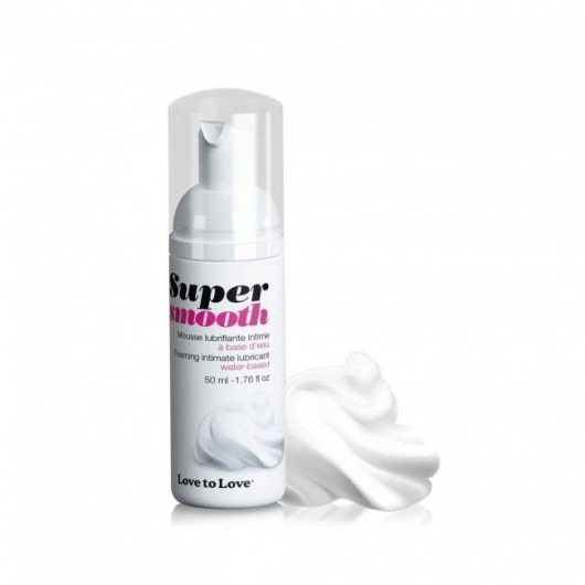 Лубрикант нежнейшая пенка Super Smooth Foaming Intime Lubricant - 50 мл. - Love to Love - купить с доставкой в Раменском