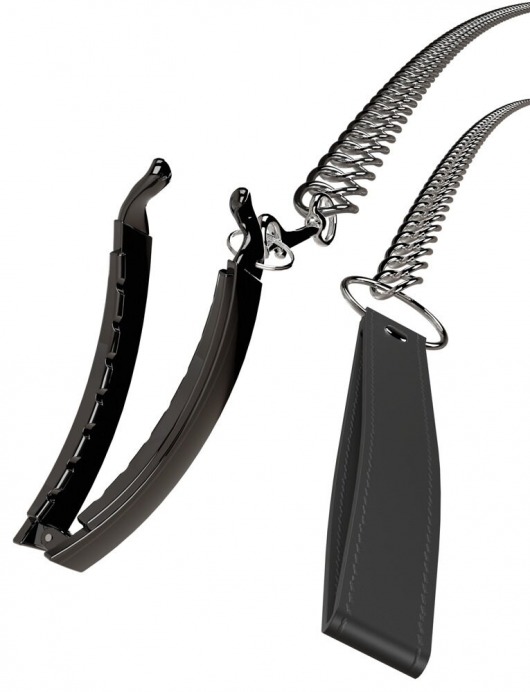 Зажим для половых губ с поводком Pussy Clamp With A Leash - Orion - купить с доставкой в Раменском