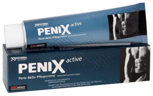 Возбуждающий крем для мужчин PeniX active - 75 мл. - Joy Division - купить с доставкой в Раменском