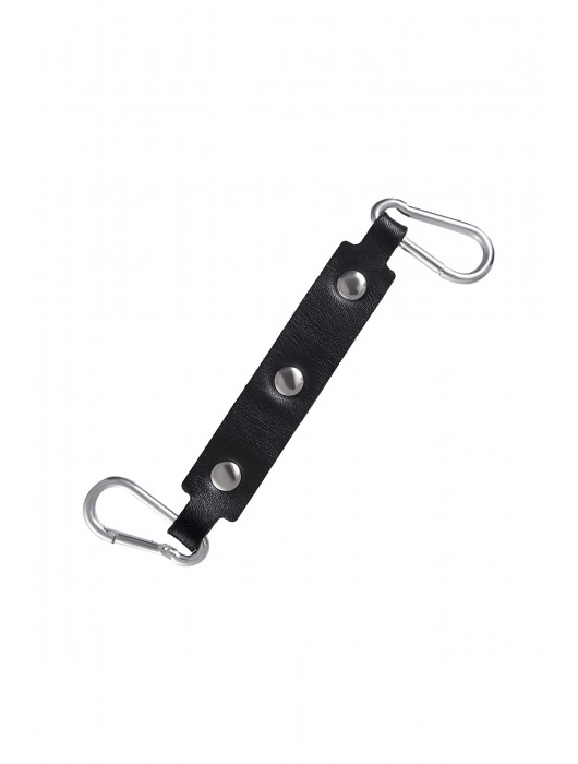 Черно-красные оковы из натуральной кожи - Pecado - купить с доставкой в Раменском