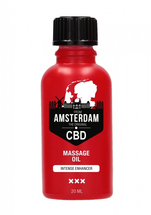 Стимулирующее масло Intense CBD from Amsterdam - 20 мл. - Shots Media BV - купить с доставкой в Раменском