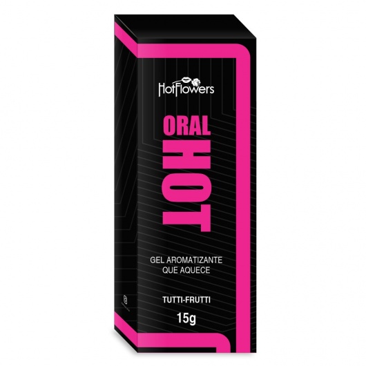 Гель для оральных ласк Oral Hot с согревающим эффектом - 15 гр. - HotFlowers - купить с доставкой в Раменском
