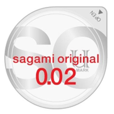 Ультратонкий презерватив Sagami Original - 1 шт. - Sagami - купить с доставкой в Раменском