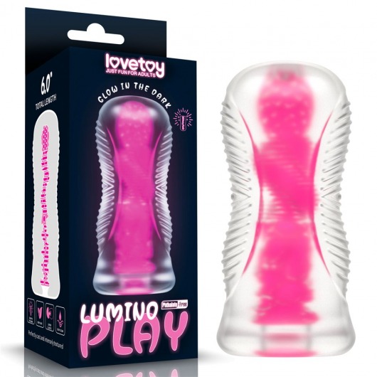 Светящийся в темноте мастурбатор 6.0 Lumino Play Masturbator - Lovetoy - в Раменском купить с доставкой