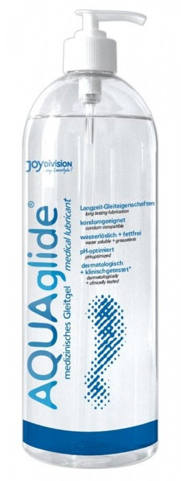Гель-лубрикант AQUAglide на водной основе - 1000 мл. - Joy Division - купить с доставкой в Раменском