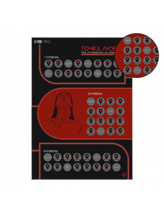 Плакат для двоих  Точка любви  со скретч-слоем - Сима-Ленд - купить с доставкой в Раменском