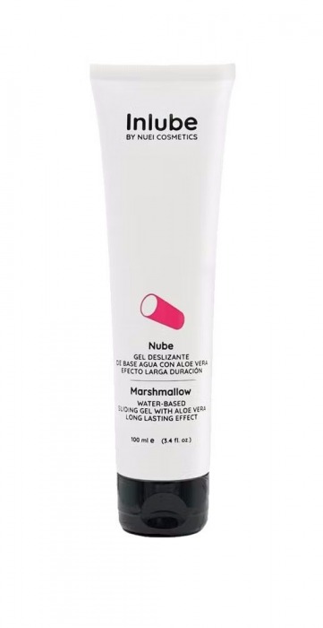 Лубрикант на водной основе Nuei Inlube с алоэ вера и ароматом маршмеллоу -100 мл. - Nuei cosmetics - купить с доставкой в Раменском