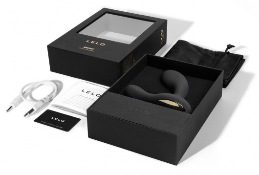 Чёрный перезаряжаемый стимулятор простаты Bruno Black - Lelo - в Раменском купить с доставкой