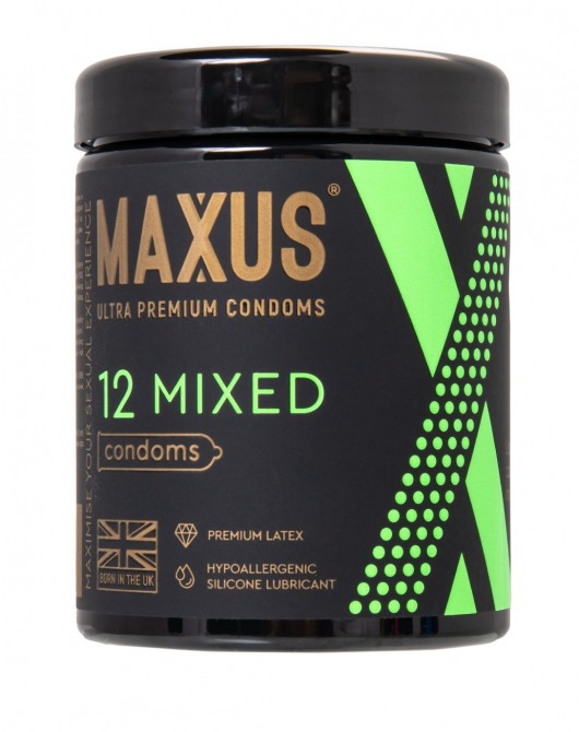 Презервативы MAXUS Mixed - 12 шт. - Maxus - купить с доставкой в Раменском