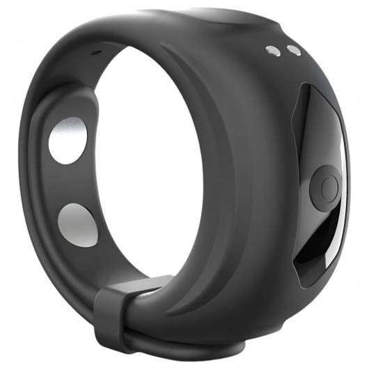 Черное эрекционное виброкольцо Fit Vibe Ring - Dorcel - в Раменском купить с доставкой