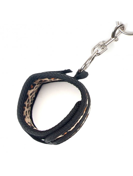 Леопардовая фиксация на матрас для рук и ног Classic Bedspreader - Lux Fetish - купить с доставкой в Раменском